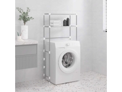 Estante de Almacenamiento para Lavadora 2 Estantes. Decoración del hogar Dkd de hierro gris