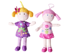 Peluches LPM Muñeca de Tela (Tam: 20 cm - 1 Unidad - Envío aleatorio)