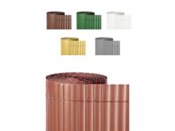 Cañizo Pvc Doble Cara 1600Gr/M² Valla Ocultación Resistente a Los Rayos Uv Protección Contra El Viento Teka 2X3M
