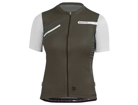 Jerseys ELTIN Camisola Manga Curta Glorious Verde,Branco S Homem