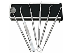 Raspador de sarro dental de acero inoxidable