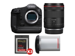 Canon Eos R1 + Rf 35mm F/1.4 L Vcm + 3 Sandisk 128gb Extreme Pro Cfexpress Type B + Canon Lp-e19 + Ebook “20 Consejos Para Fotos Que Impactan”