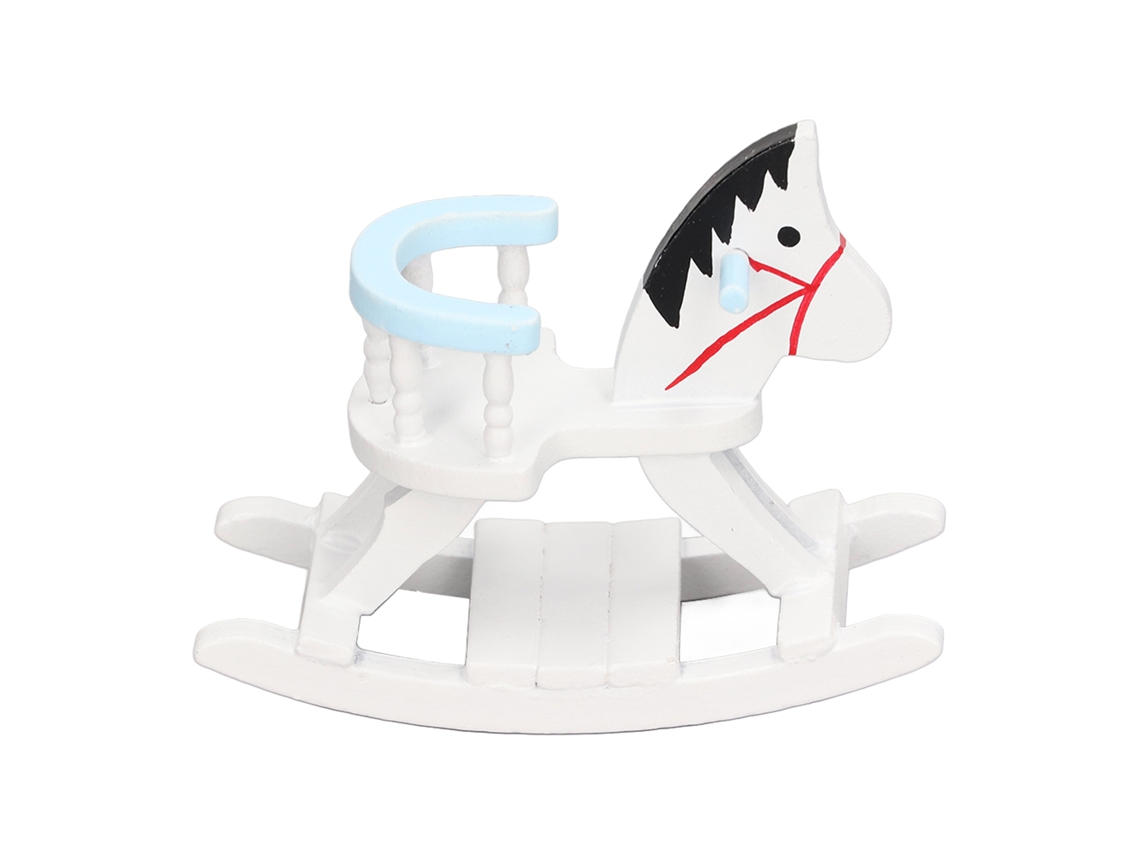 Silla Mecedora En Miniatura Para Casa De Muñecas, Estilo Moderno, Escala 1:12, Madera De Abedul.