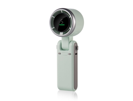 Mini ventilador turbo 3 en 1, ventilador turbo portátil de mano con 5 velocidades, funciona con pilas, hasta 12 horas de trabajo, ventilador portát...