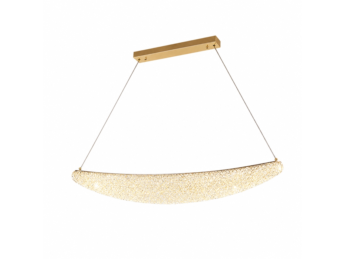 Candeeiro de Teto de Cristal PIBAOGU Asled 724 (transparente)
