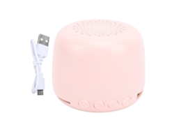 Mini Altavoz Bluetooth Portátil Con Sonido De 360° Y Batería De Larga Duración, Compatible Con Tarjeta Sd Y Unidad Usb, Color Rosa.