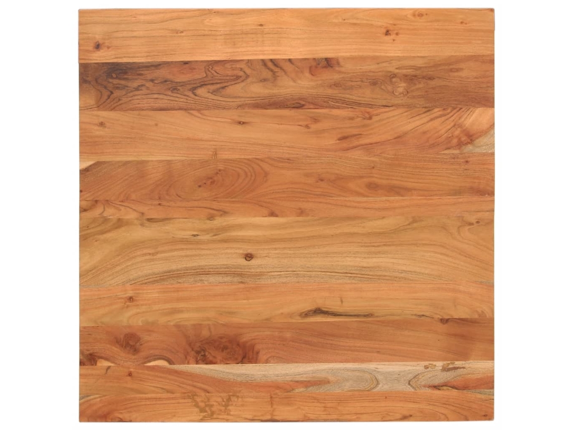 Tablero De Mesa VIDAXL Marrón Madera de acacia (70x70x2.5 cm)
