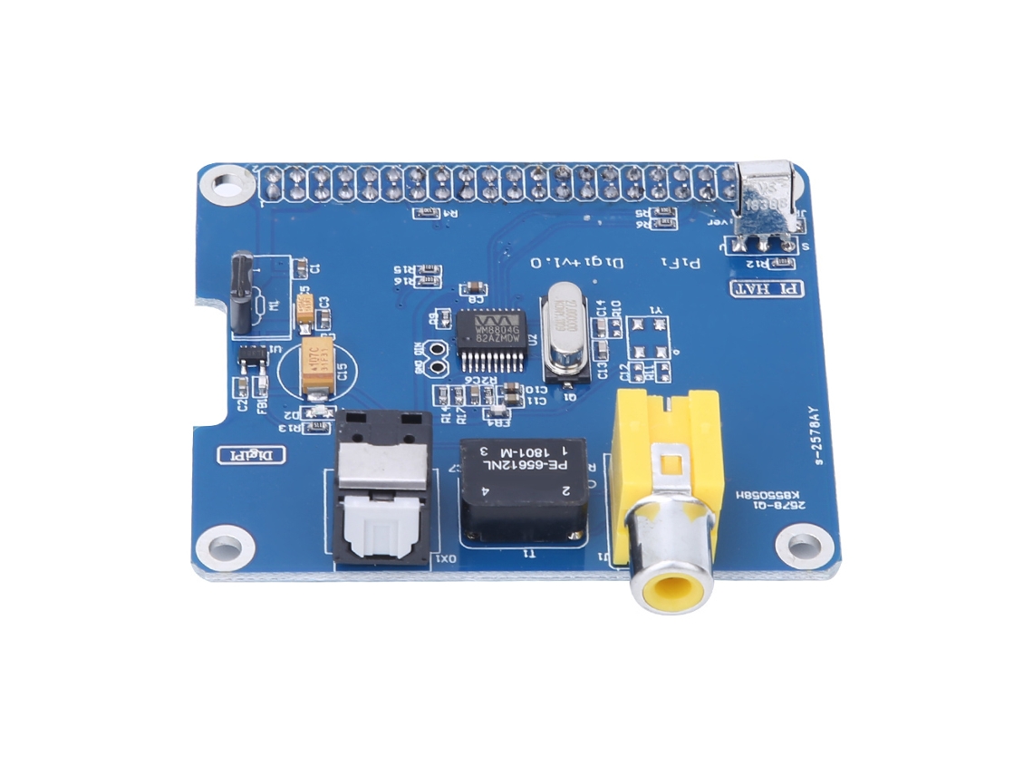 2026velora-tarjeta De Sonido Digital Spdif I2s Para Raspberry Pi 3/2b Módulo Óptico De Fibra Expansión