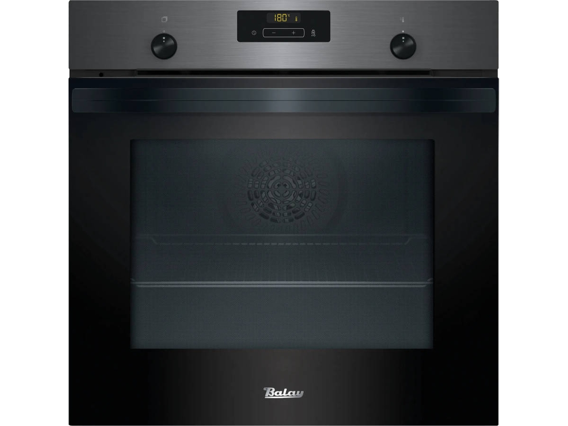 Horno BALAY 3HB4841G2 (71 L - 59.4 cm - Hidro y Pirolítico - Gris)