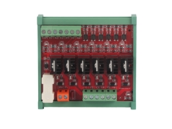 Placa de potencia SCR con amplificador PLC de CC, 8 canales, 12x9x5cm, 215g, para aplicaciones industriales, sin marca.