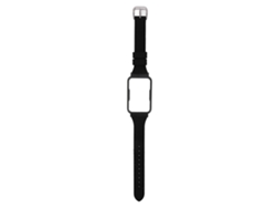 Reloj Nary Para Hombre De Aleación, Resistente Al Agua, Con Correa De Piel Sintética Marrón Y Blanca.