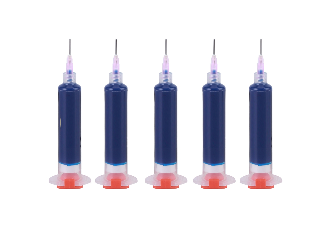 5 Unidades De Tinta Resistente A La Soldadura Curable Con Uv De 10 Cc Para Placas De Circuito Impreso (pcb) - Azul