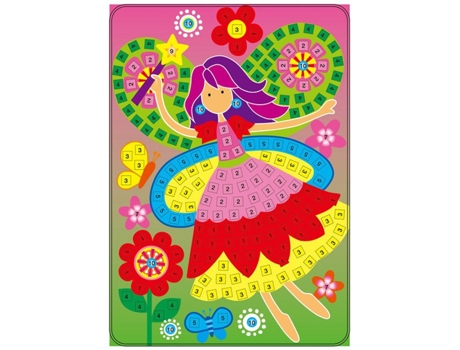 Hecho a mano 3d niños mosaico diy pegatinas de cristal arte - espuma eva juguetes educativos creativos32 SLOWMOOSE