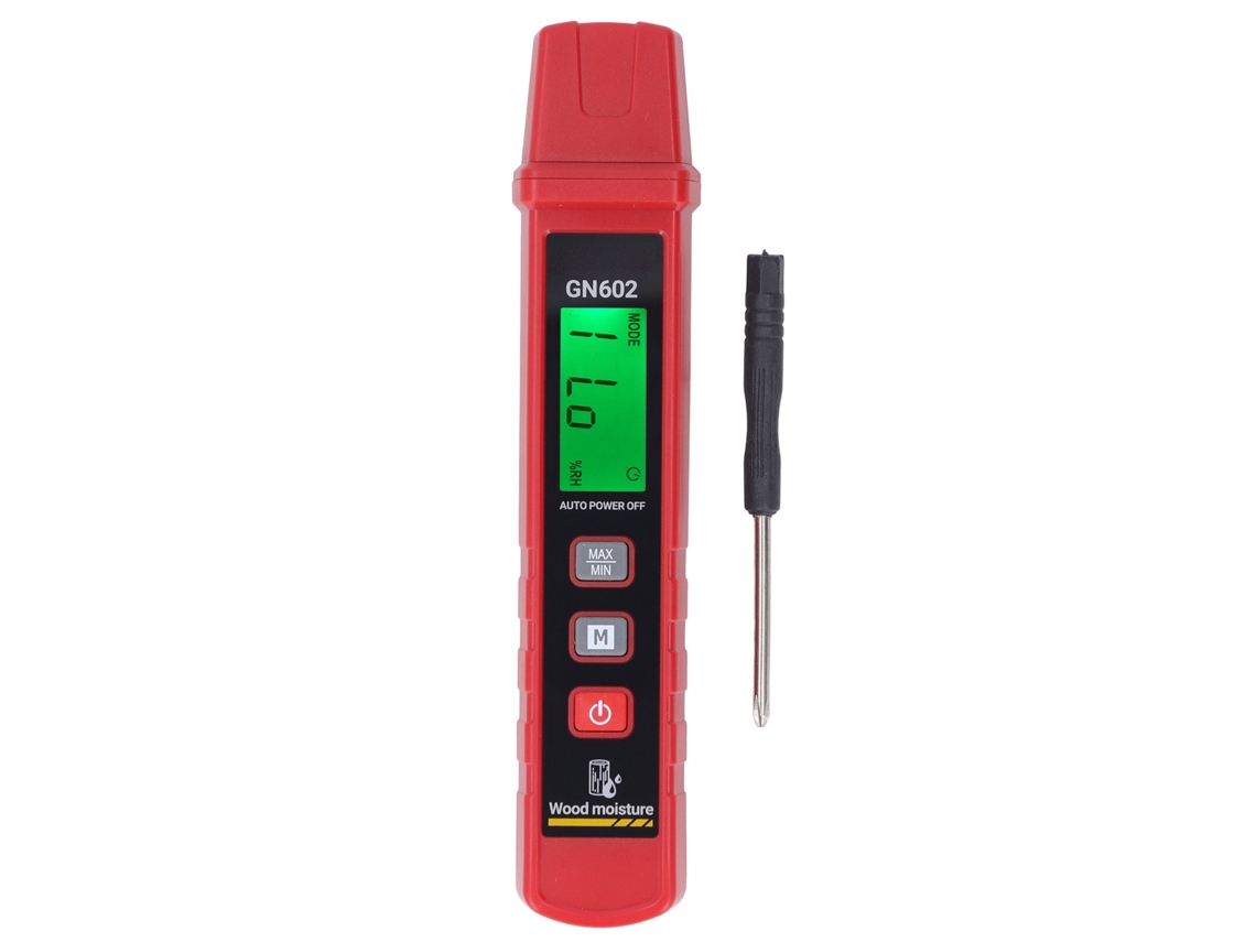 Humedad Medidor Madera Pared 7 Modos Preciso Digital Pin Tester