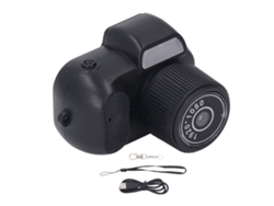 Minicámara 1080p 2mp Pantalla De 0,96 Pulgadas Lente Con Ángulo De Visión De 160° Dvr Llavero Con Tarjeta De Memoria De 128g