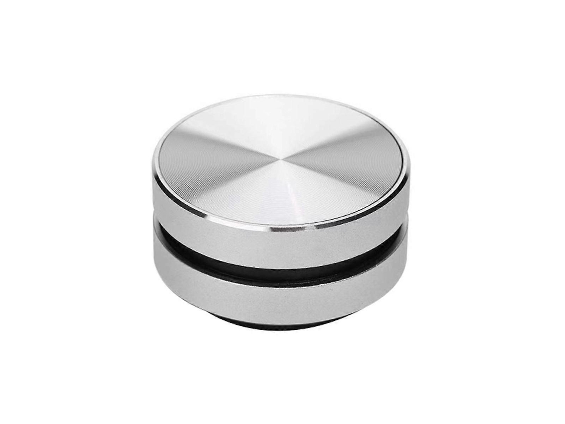 Minialtavoz Bluetooth portátil convierte cualquier cosa en un altavoz inalámbrico mediante inducción de vibración por conducción ósea Rosewell (plateado)