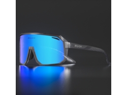 Gafas de ciclismo unisex MDUG UV400 con lentes TR 90 de poliacrilato negro