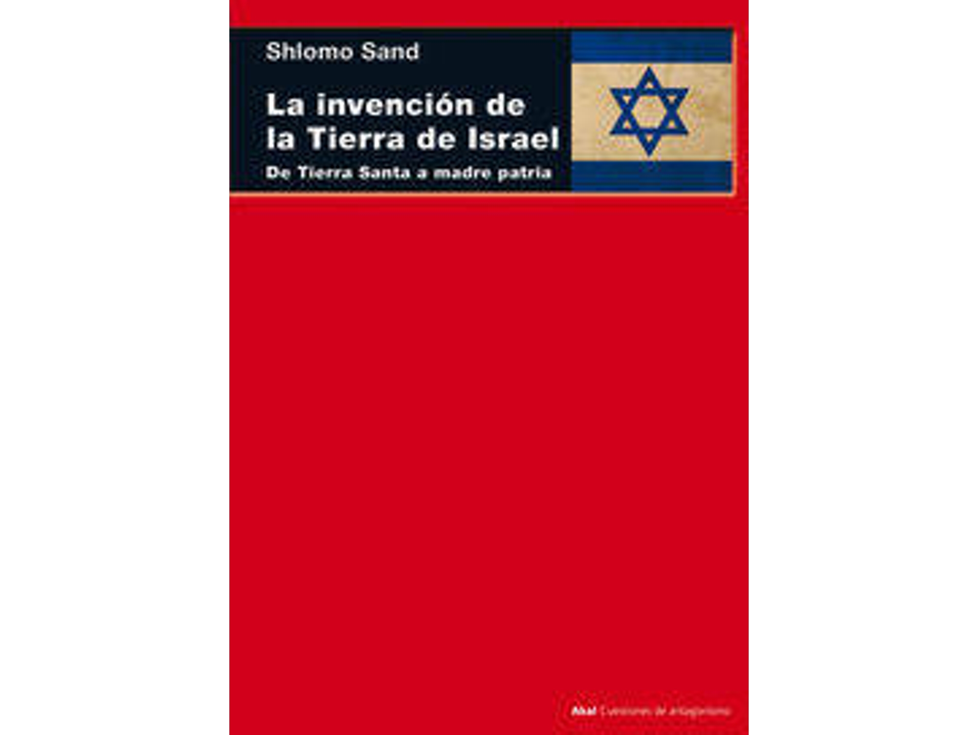 Libro Invención De La Tierra De Israel de Shlomo Sand (Español)