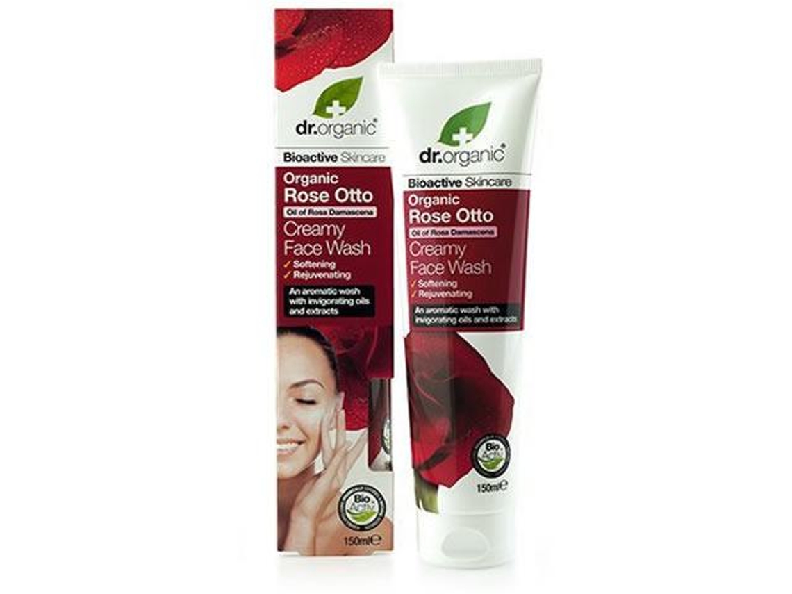 Crema Facial DR ORGANIC Dr. Organic Rose Otto Creamy Face Wash