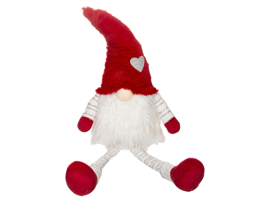 Figura de Papá Noel escandinavo 64 cm - FEERIC LIGHTS & CHRISTMAS