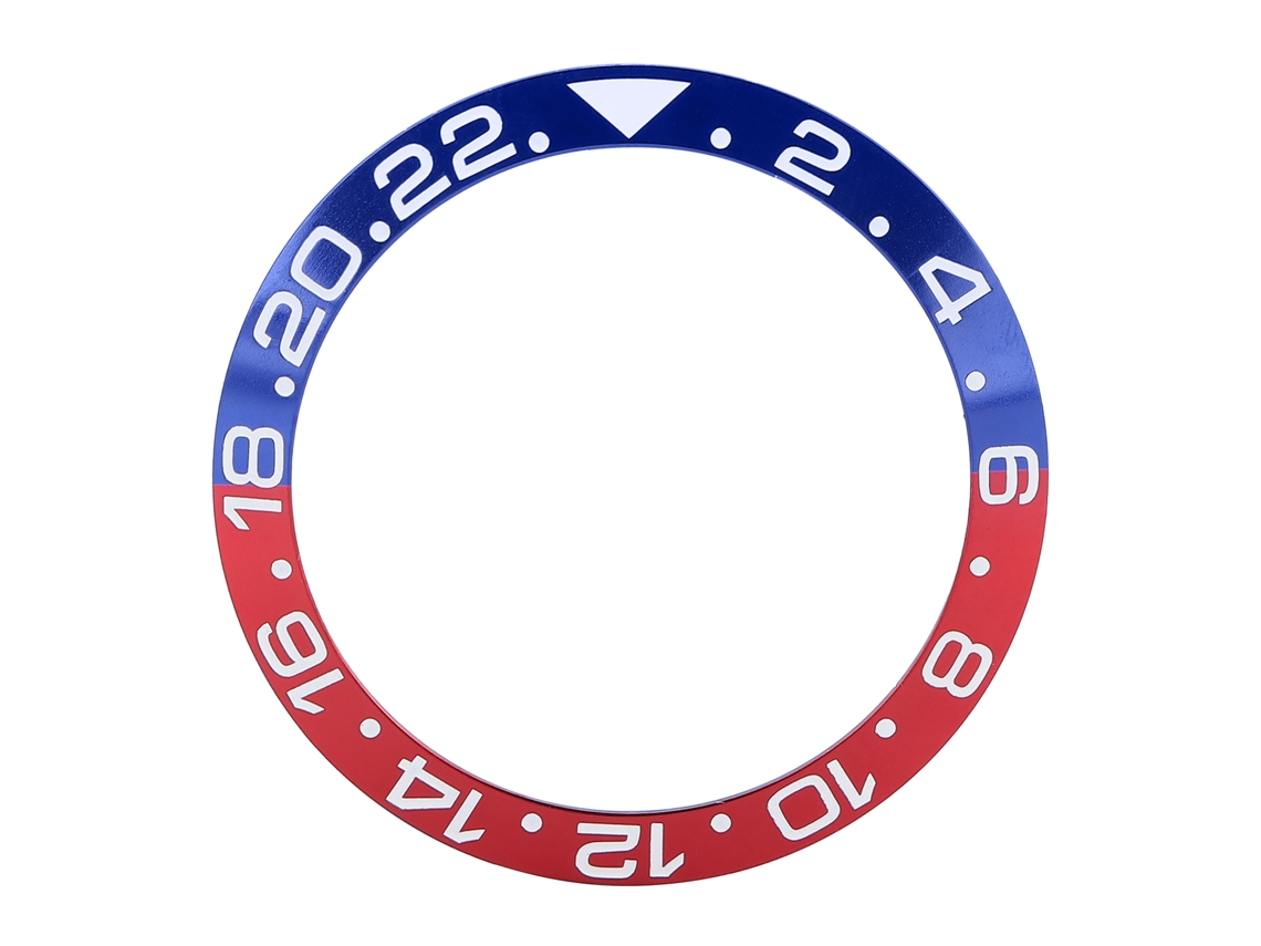 Inserto de bisel de reloj de aluminio (accesorio de repuesto)