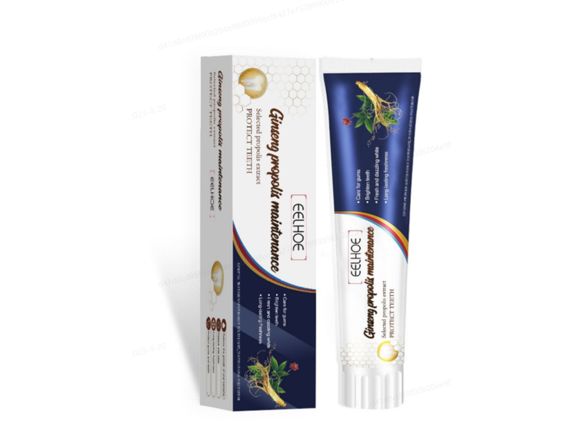 Pasta dental blanqueadora con ginseng y propóleo