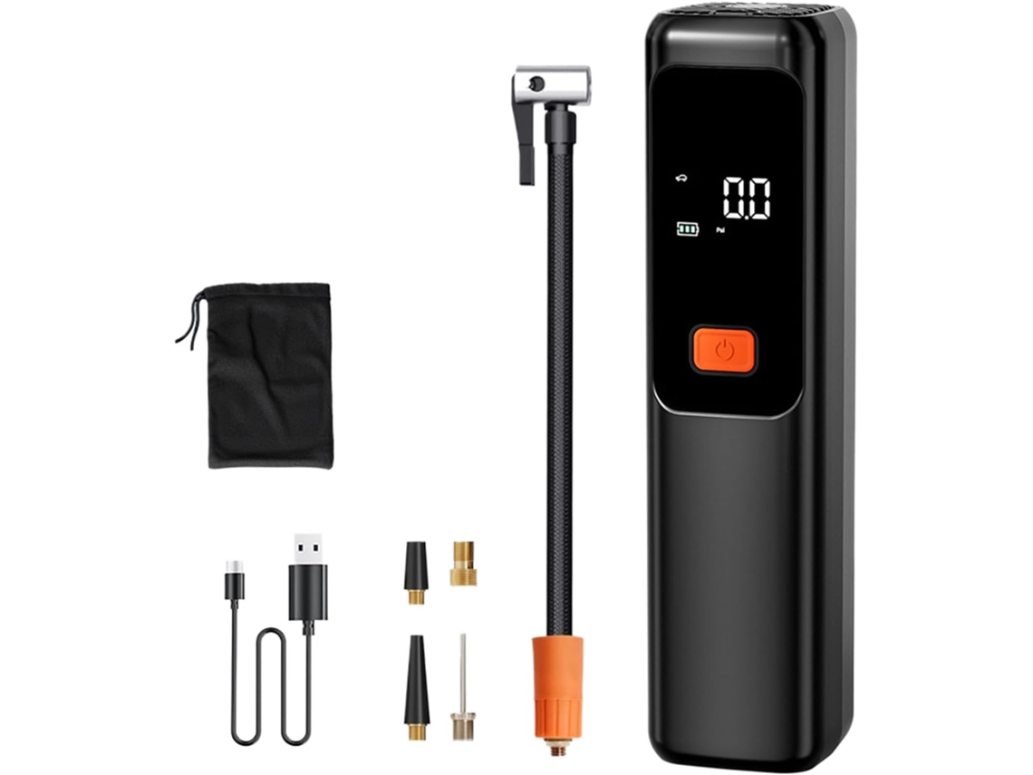 Inflador de neumáticos portátil SFUSHOS - Compresor de aire con apagado automático para automóviles