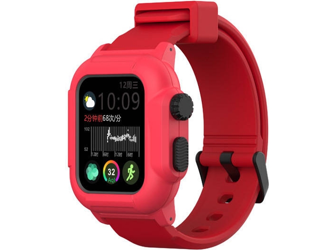 Carcasa WISETONY Apple Watch Series 4, 40 mm Rojo