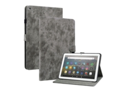 Funda de PU con estampado de tigre para tableta Amazon Fire HD 8 (2015/2016/2017/2018) Webake