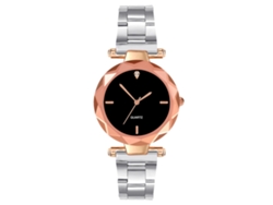 Reloj De Pareja Unisex Zhoulianfa Con Brazalete De Acero Y Movimiento De Cuarzo, Acabado Plateado.