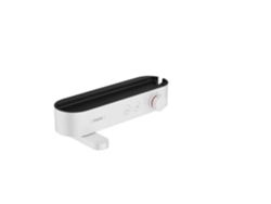 HANSGROHE ShowerTablet Select termostato de baño 400, montaje en superficie, 24340, Color: Blanco Mate