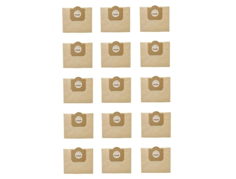 15 pçs saco de pó para karcher wd3 premium wd 3.300 m wd 3.200 wd3.500