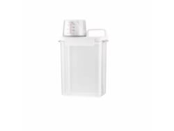 Dispensador De Detergente Para Ropa Sellado (1800 Ml), Caja De Almacenamiento De Polvo Transparente