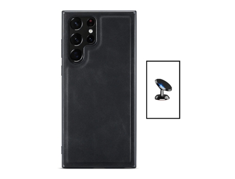 Funda para Samsung Galaxy S22 Ultra GIFT4ME Piel Negro