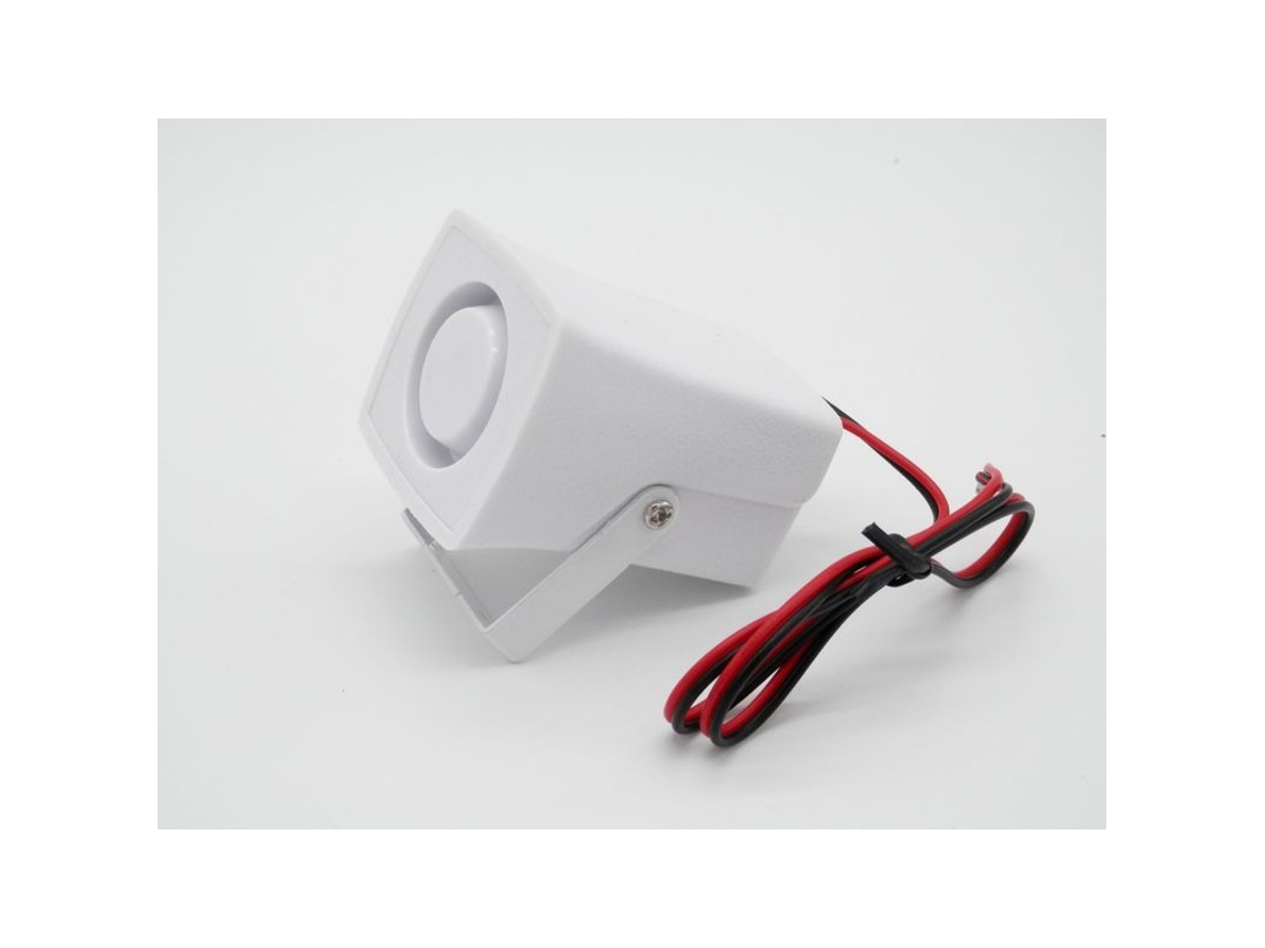 Alarma Electrónica Con Cable, Sirena Fuerte Para Sistema De Seguridad Hogar Y Vehículo 12v