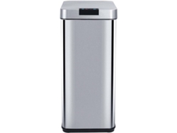 Cubo de Basura KITCHEN MOVE (Gris - Acero Inoxidable - 50 L)