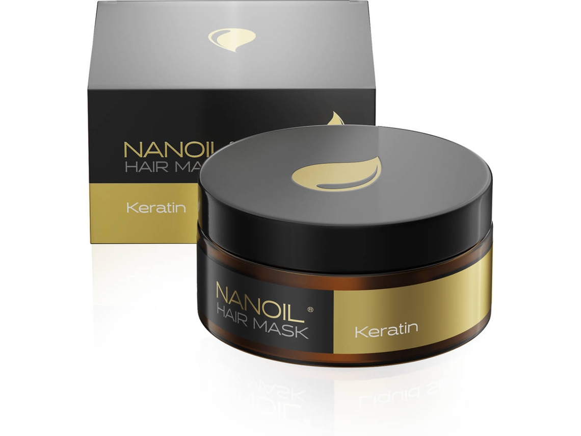 Mascarilla Capilar con Queratina NANOIL Keratin Hair Mask (300 ml)