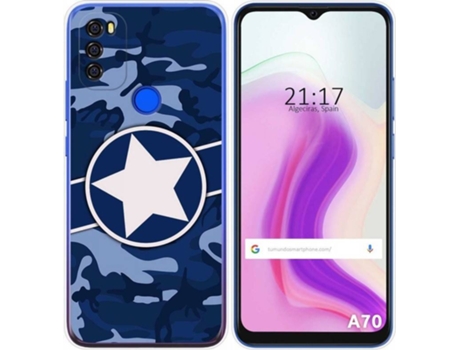 Carcasa Blackview A70 TUMUNDOSMARTPHONE Camuflaje 03 Multicolor