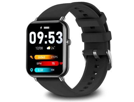 Smartwatch CHRONUS Q19pro/307-R1 Negro