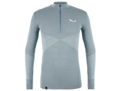 Camiseta de Hombre para Esquí SALEWA Zebru Responsive Azul (S)