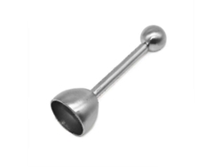 Cascador de huevos para huevos duros y blandos, abridor de cáscaras de acero inoxidable, separador de huevos, utensilios de cocina Rosewell