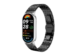 Pulsera para Xiaomi Smart Band 10/9/8 NFC - Acero inoxidable - Siete esferas (14 mm)