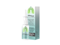 Spray nasal herbal calmante para un alivio natural.