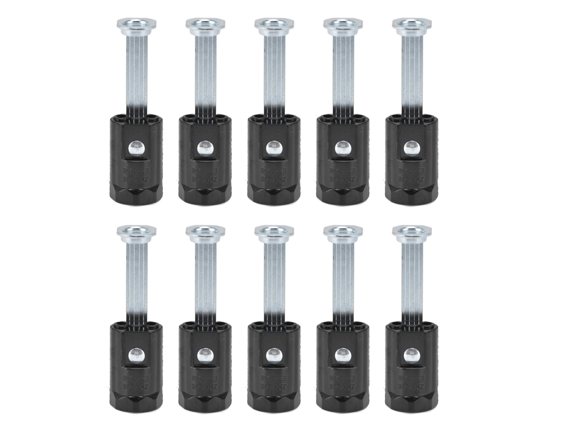 Rebe-10 Piezas Soportes De Lámpara E12 125v Para Lámparas Colgantes, Base De Lámpara Para Hogar Y Oficina