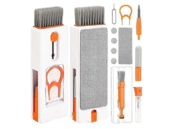 Kit de limpieza electrónica 11 en 1, limpiador de teclado portátil con lápiz y cepillo de limpieza, compatible con el teclado ELECTVAULT1