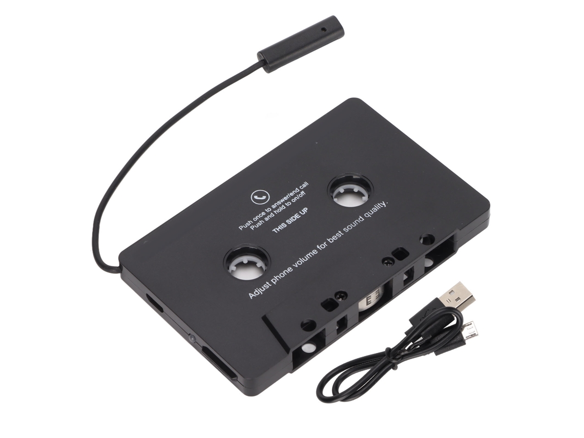Adaptador De Fita Cassete Bluetooth 5.0 Universal Para Áudio De Carro Receptor Player