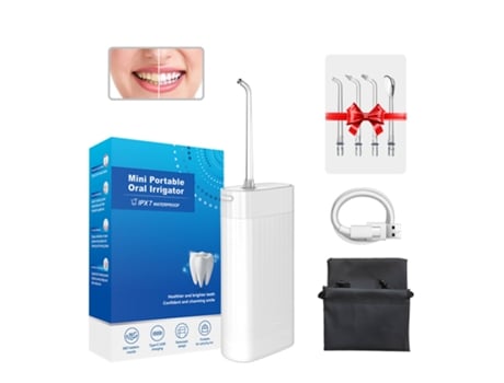 Irrigador Oral Portátil OHPA Ms18 Blanco