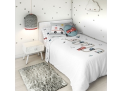 Funda Nórdica Reversible Estampada Infantil Cama 90 Algodón Extra Suave Fabricado En España Transportes Haciendo El Indio