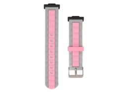 Correa De Silicona Para Reloj Watch Fit 2 Gris Rosa