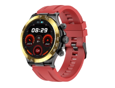 Reloj Inteligente Redondo Bluetooth Responder Llamada Relojes Termómetro Deportes GPS Seguimiento de Ruta Smartwatch Hombres Mujeres Para Android I...